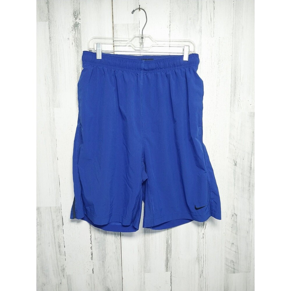 Nike Men's Large Blue Blue Athletic Shorts